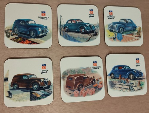 Lot dessous verre - de,