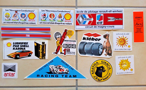 Lot autocollants kleber - autocollants,