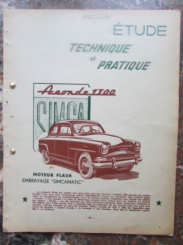 Simca aronde 1300 - 1300, 4