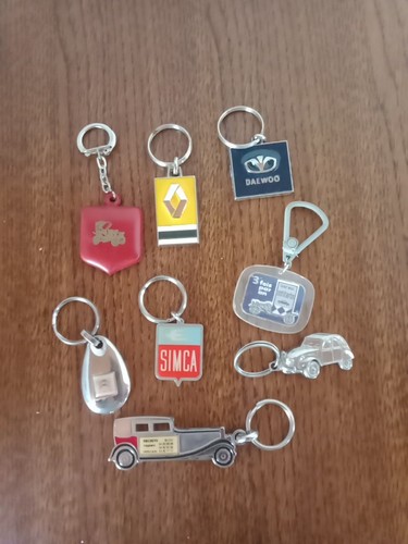 Lot porte clés pour - 8,