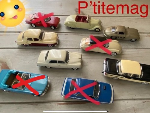 Lot voiture au - au, choix