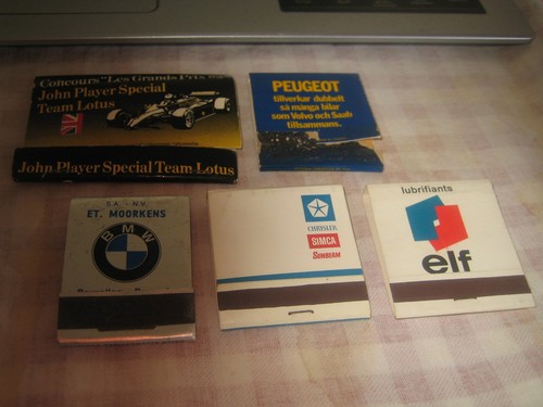Lot pochettes allumettes - ,